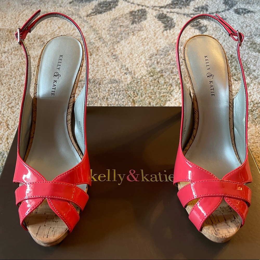 Kelly & Katie Slingback Heels/Sandals
